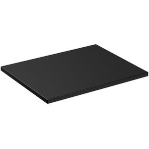 Comad Adele Black FSC wastafel toppaneel 60cm zwart mat