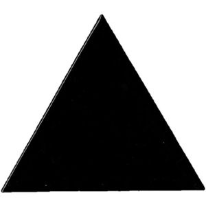 Terre d'Azur Cima wandtegel 11x13cm zwart glans - 34 stuks per doos