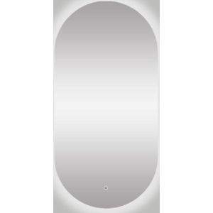 Best Design Seldy ovale spiegel inclusief LED verlichting 50x100cm