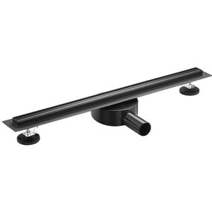 Badstuber douchegoot 80cm zwart