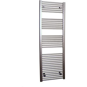 Sanicare design handdoekradiator 60x172cm inox look