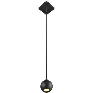 Lucide Favori plafondlamp 50W zwart mat