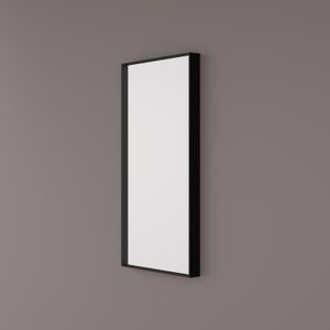 Hipp Design 9280 BLI rechthoekige zwarte spiegel 35x80cm