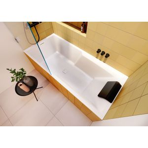 Riho Still Shower inbouw ligbad 180x80cm wit glans