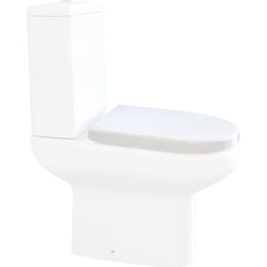 Eastbrook Andelle softclose toiletzitting wit glans