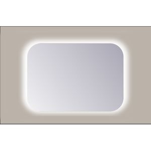 Sanicare Q-mirrors spiegel 60x80cm met LED verlichting 3000K en sensor