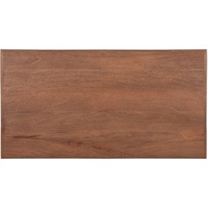 Label51 Straight Edge tafelblad rechthoek 120x70cm mangohout bruin