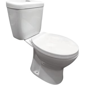 Badstuber Roma duoblok staand toilet randloos compleet PK