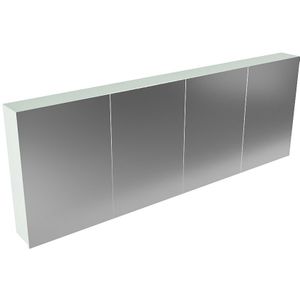 Mondiaz Cubb spiegelkast 200x70x16cm greey met 4 deuren