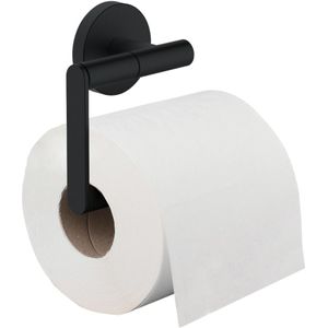 Mueller Hilton toiletrolhouder zonder klep mat zwart