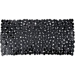 Wenko Paradise anti-slip badmat 71x36cm zwart mat