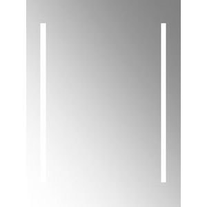 Plieger Duo spiegel m. geïntegreerde LED verlichting 2x verticaal 60x80cm