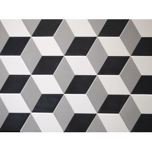 Jabo Hexagon Timeless vloertegel decor 15x17