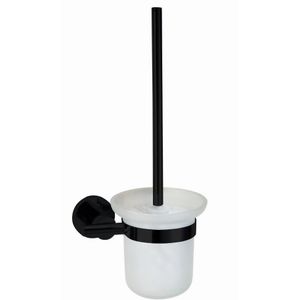 Best Design Nero toiletborstel houder voor wandmontage