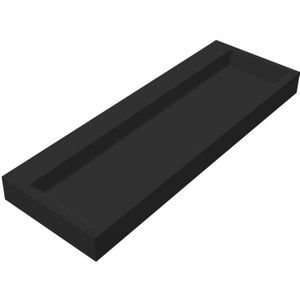 Best Design Nero Opera solid surface wastafel 120x42x10cm