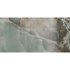 Jabo Onyx Turquoise keramische vloertegel 60x120cm gerectificeerd