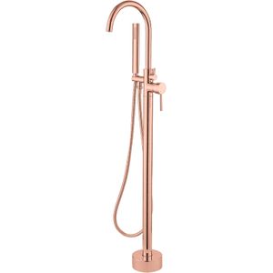Best Design Lyon vrijstaande badkraan 120cm Rosé goud