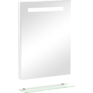 Badstuber Slim LED spiegel 60x80cm met planchet
