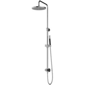 Hotbath Cobber M438 stortdouche met staafhanddouche en 30cm hoofddouche wit mat