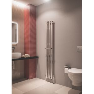 Eastbrook Tunstall handdoekbeugel verticale radiator 28cm chroom