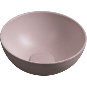 Sapho Minor toilet waskom beton 26cm roze