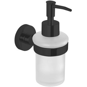 Aqualine Samba zeepdispenser zwart