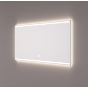 Hipp Design 7000 spiegel met LED verlichting en spiegelverwarming 140x70cm