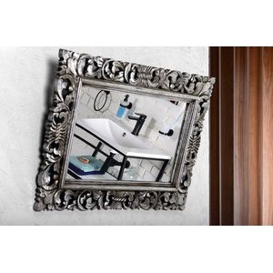 Sapho Scule barok spiegel met zilver omlijsting 60x80cm