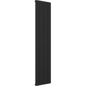 Eastbrook Peretti verticale aluminium radiator 180x47cm Mat zwart 1580 watt