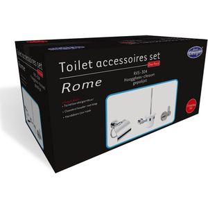 Best Design Rome toilet accessoires set