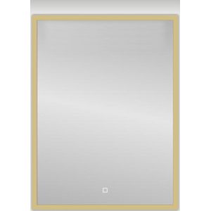 Best Design Nancy LED spiegel mat goud 60x80cm