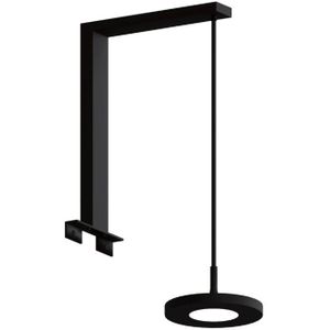 Sjithouse Furniture curling spiegellamp mat zwart