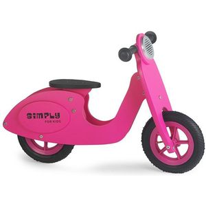 Simply for Kids Houten Loopscooter Roze