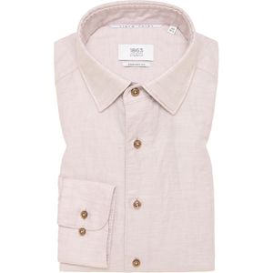 COMFORT FIT Linen Shirt in zand vlakte