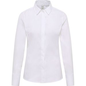 Signature Shirt Blouse in wit vlakte