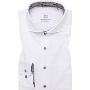 MODERN FIT Soft Luxury Shirt in wit vlakte