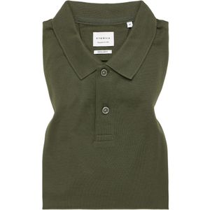 REGULAR FIT Poloshirt in olijf vlakte