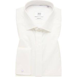 MODERN FIT Luxury Shirt in champagnekleurig vlakte