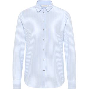Oxford Shirt Blouse in lyseblå gestreept