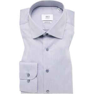 COMFORT FIT Luxury Shirt in grijs vlakte