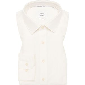 COMFORT FIT Linen Shirt in champagnekleurig vlakte