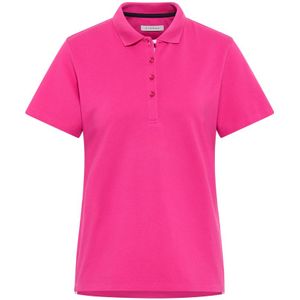 Poloshirt in pink vlakte