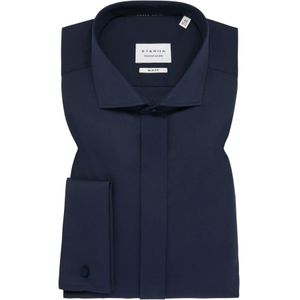 SLIM FIT Cover Shirt in navy vlakte