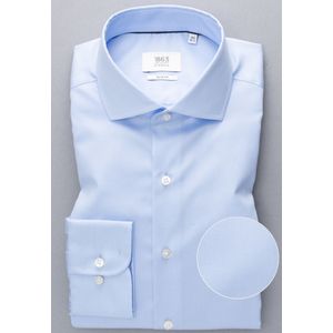 SLIM FIT Luxury Shirt in lyseblå vlakte