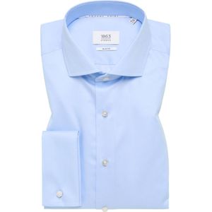 SLIM FIT Luxury Shirt in lyseblå vlakte