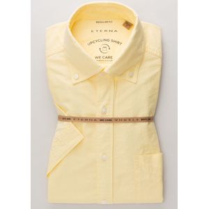 REGULAR FIT Overhemd in geel vlakte