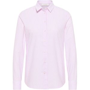 Oxford Shirt Blouse in pink gestreept