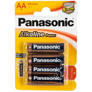 Panasonic AA Alkaline Power Batterijen