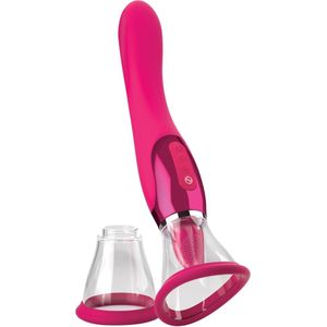 3 in 1 Vibrator Apex Roze