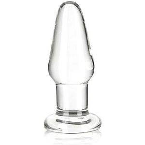 Klassieke Transparante en Glazen Buttplug